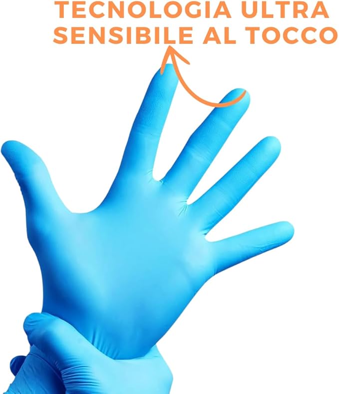 Nitrile Disposable Gloves - Box of 100